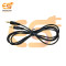 1.5mm Male to Male Plug Aux Stereo Cable for Audio (1.5 meter)